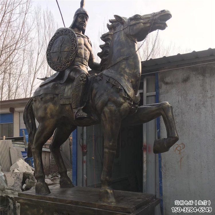 戶外武士雕塑 噴漆古代雕塑 仿古人物雕塑 戶外武士雕塑 噴漆古代雕塑 仿古人物雕塑