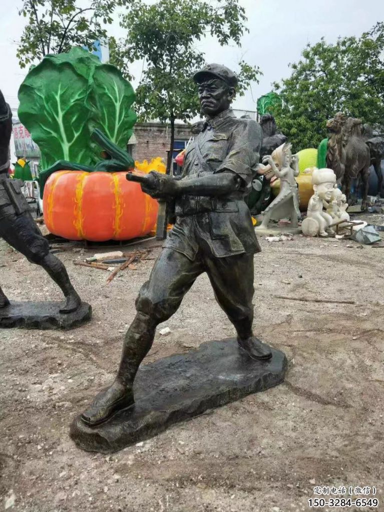 景觀交警雕塑 仿真軍人雕塑 景觀士兵雕塑 景觀交警雕塑 仿真軍人雕塑 景觀士兵雕塑