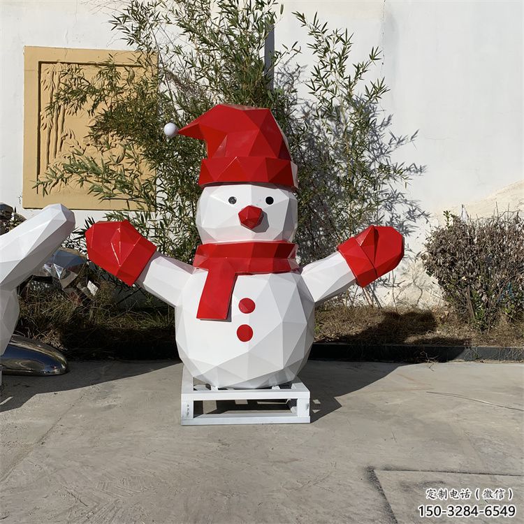 雪人雕塑廠家 風景區彩繪雕塑 抽象擺件 雪人雕塑廠家 風景區彩繪雕塑 抽象擺件