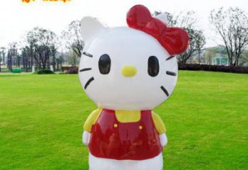 城市機器貓雕塑 風景區彩繪雕塑 抽象擺件