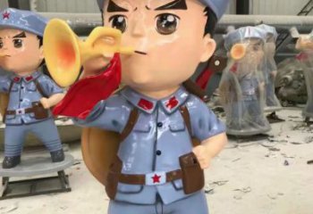 步行街交警雕塑 游樂(lè)場(chǎng)軍人雕塑 鑄造士兵雕塑