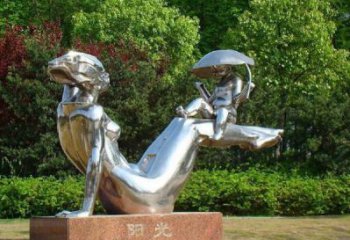歐式母親雕塑 抽象女人雕塑 景觀肖像雕塑