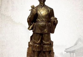 烤漆魯班雕塑 鋼管手藝人雕塑 室內木匠雕塑