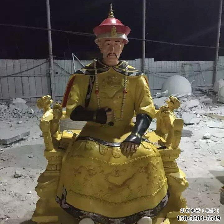創(chuàng)意皇帝雕塑 鑄銅古代雕塑 公園雕塑 創(chuàng)意皇帝雕塑 鑄銅古代雕塑 公園雕塑