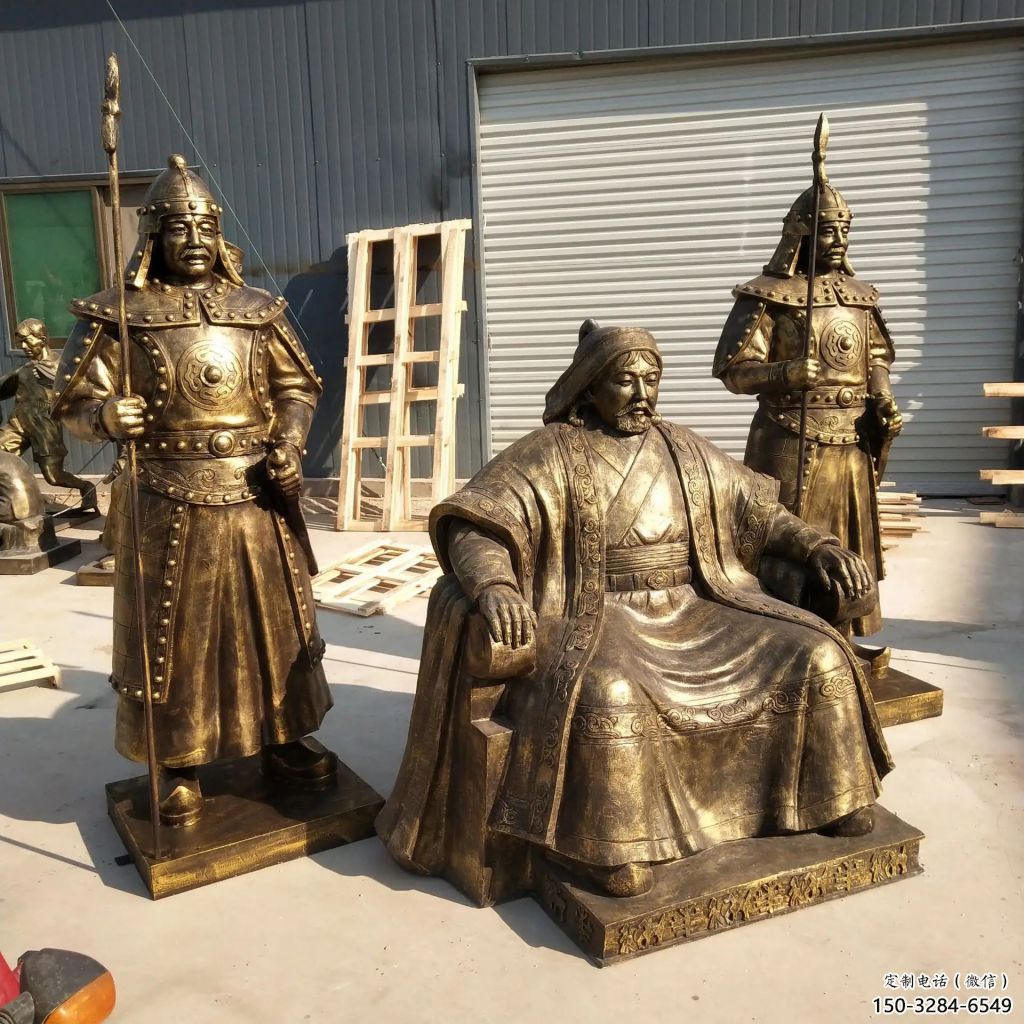 大型皇帝雕塑 仿真古代雕塑 鑄銅雕塑 大型皇帝雕塑 仿真古代雕塑 鑄銅雕塑