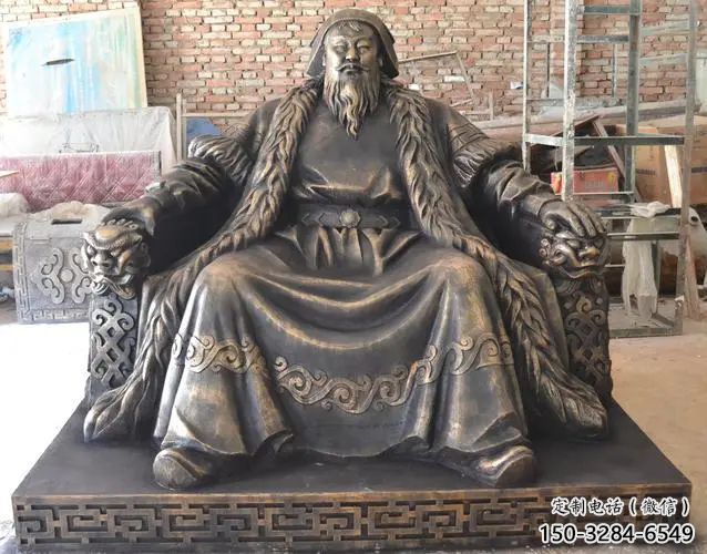 皇帝雕塑 烤漆大型古代雕塑 鑄銅雕塑 皇帝雕塑 烤漆大型古代雕塑 鑄銅雕塑