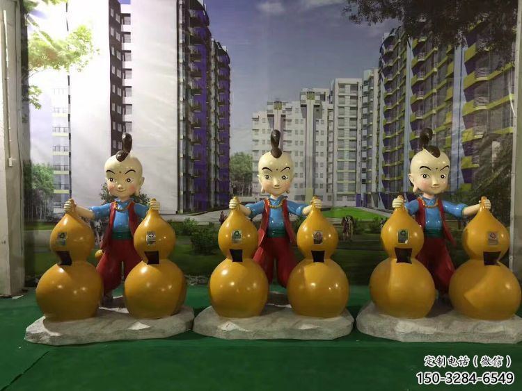 街道濟公雕塑 現代景觀擺件 彩繪工藝雕塑 街道濟公雕塑 現代景觀擺件 彩繪工藝雕塑