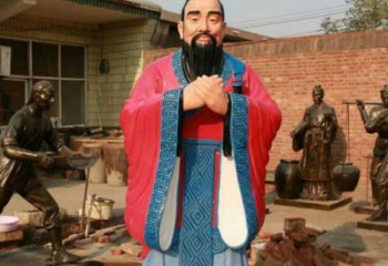 風景區(qū)孔子雕塑 售樓處廣場雕塑 仿古擺件