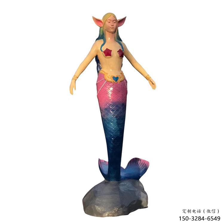 風(fēng)景區(qū)美人魚雕塑 售樓處廣場(chǎng)雕塑 仿古擺件