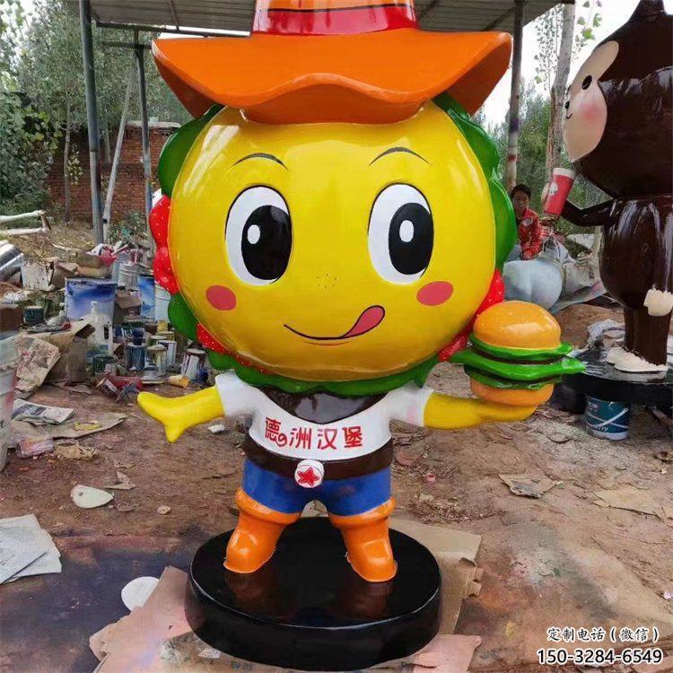 售樓處公仔雕塑 商業街雕塑 卡通擺件 售樓處公仔雕塑 商業街雕塑 卡通擺件