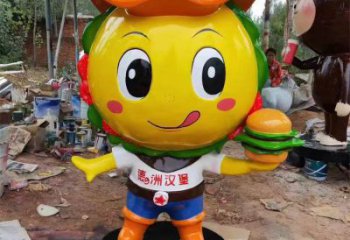 售樓處公仔雕塑 商業(yè)街雕塑 卡通擺件