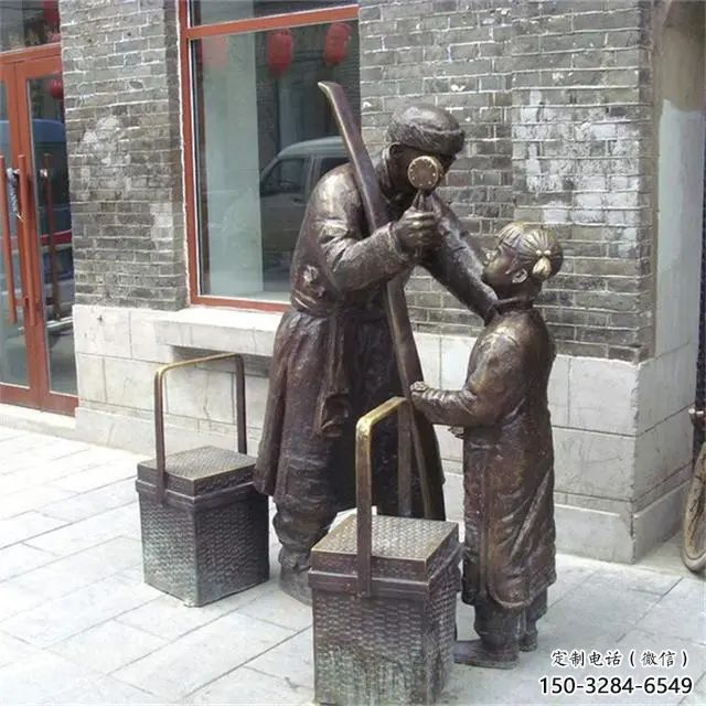 民俗貨郎雕塑 酒店公園雕塑 風(fēng)景區(qū)擺件 民俗貨郎雕塑 酒店公園雕塑 風(fēng)景區(qū)擺件