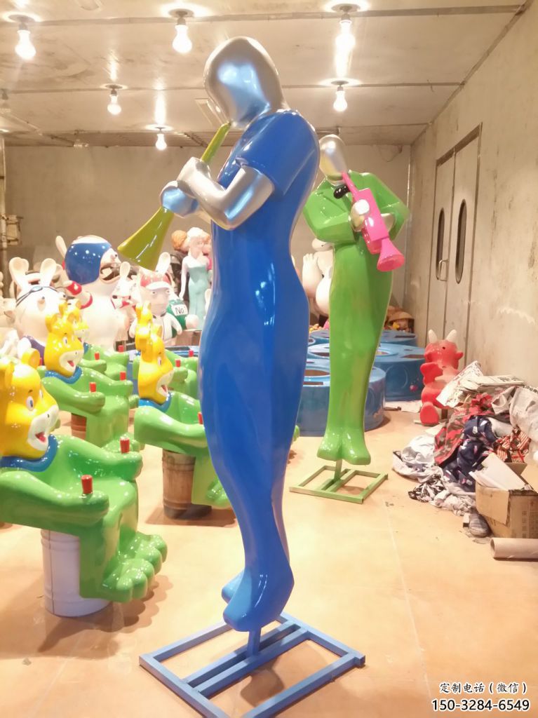 吹拉彈唱雕塑 彩繪剪紙樂隊雕塑 現(xiàn)代音樂人雕塑 吹拉彈唱雕塑 彩繪剪紙樂隊雕塑 現(xiàn)代音樂人雕塑
