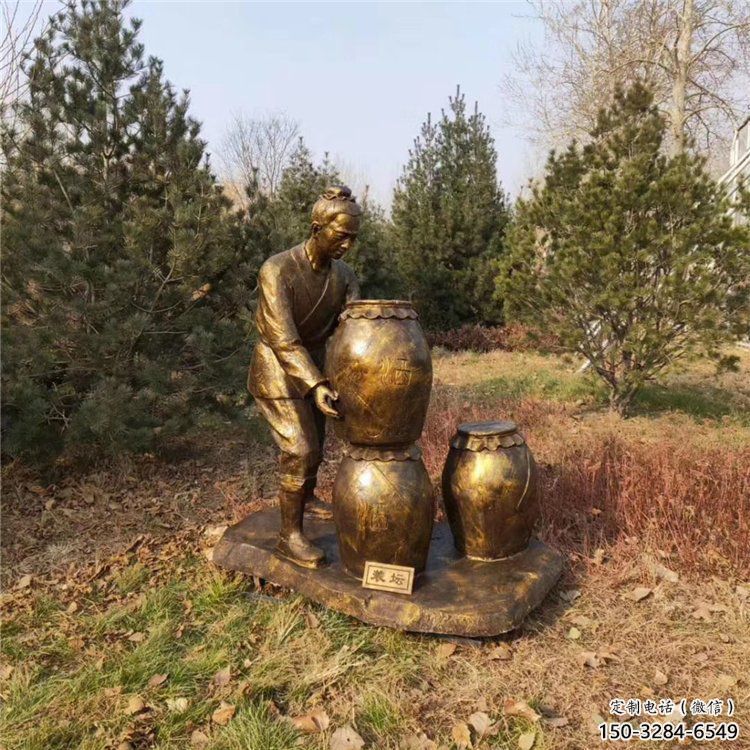 街道釀酒雕塑 現(xiàn)代景觀酒文化雕塑 彩繪民俗雕塑 街道釀酒雕塑 現(xiàn)代景觀酒文化雕塑 彩繪民俗雕塑