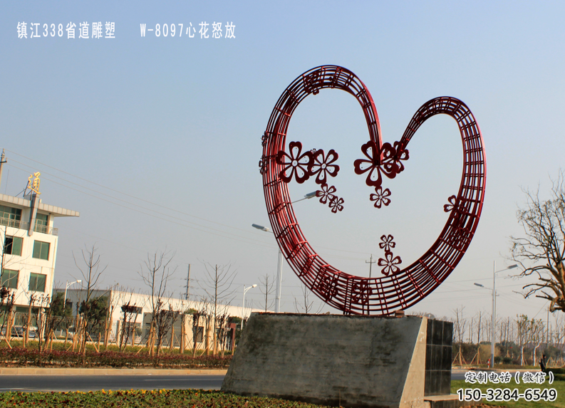 愛心雕塑 烤漆大型雕塑 歐式雕塑 愛心雕塑 烤漆大型雕塑 歐式雕塑
