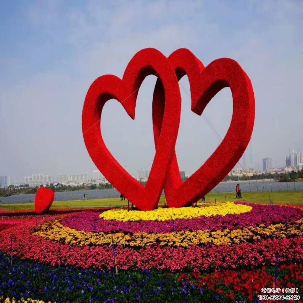 大門口雙心雕塑 發(fā)光公園雕塑 仿真心心相印雕塑 大門口雙心雕塑 發(fā)光公園雕塑 仿真心心相印雕塑