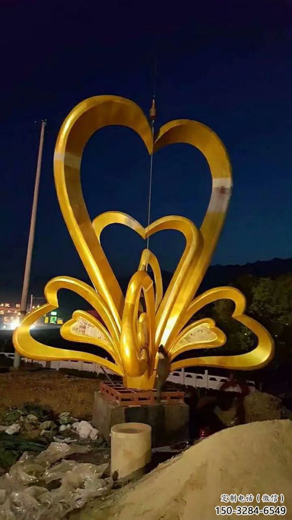 景觀雙心雕塑 仿真桃心雕塑 景觀心心相印雕塑 景觀雙心雕塑 仿真桃心雕塑 景觀心心相印雕塑