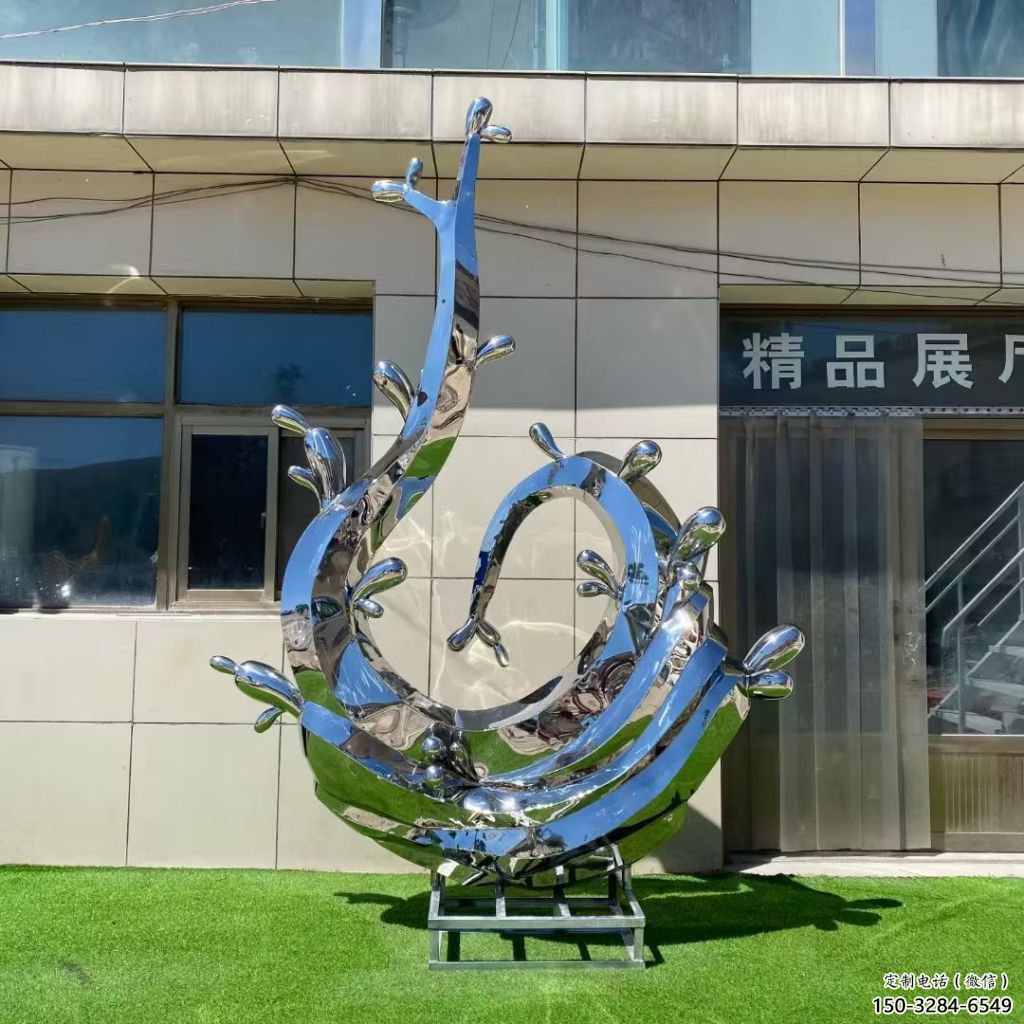 大型浪花雕塑 歐式步行街波浪雕塑 彩繪波浪雕塑 大型浪花雕塑 歐式步行街波浪雕塑 彩繪波浪雕塑