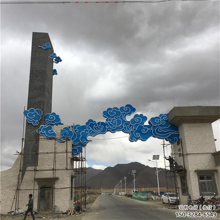 步行街云彩雕塑 游樂場云團雕塑 鑄造祥云雕塑 步行街云彩雕塑 游樂場云團雕塑 鑄造祥云雕塑