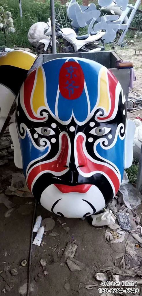 仿古臉譜雕塑 騰飛草地小品 房地產(chǎn)雕塑 仿古臉譜雕塑 騰飛草地小品 房地產(chǎn)雕塑