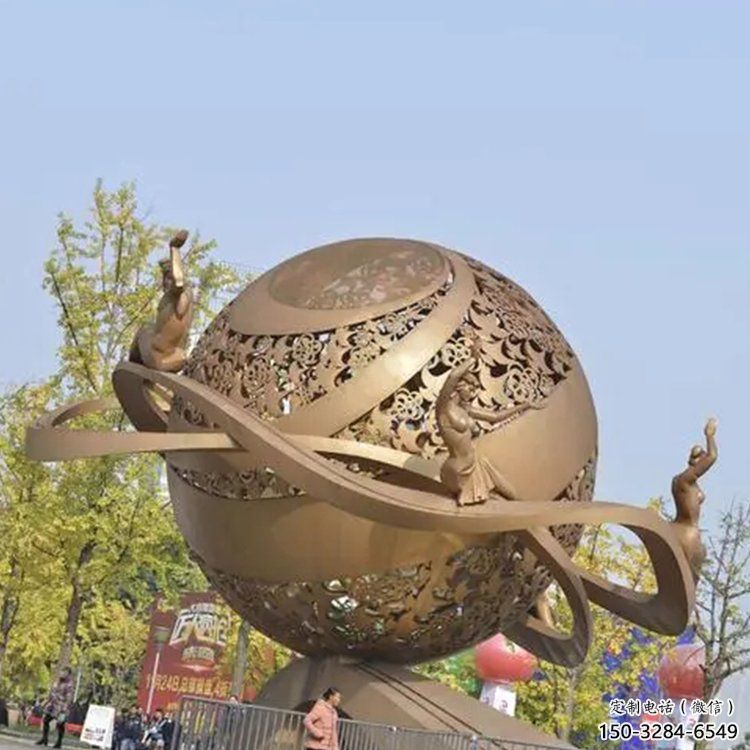 鑄造星球雕塑 中式村口星空雕塑 景觀雕塑 鑄造星球雕塑 中式村口星空雕塑 景觀雕塑