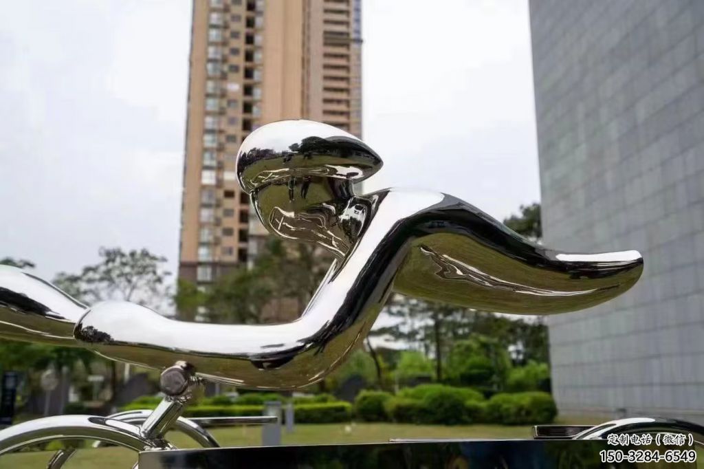 鏡面賽車雕塑 烤漆大型體育雕塑 彩繪賽車人雕塑 鏡面賽車雕塑 烤漆大型體育雕塑 彩繪賽車人雕塑