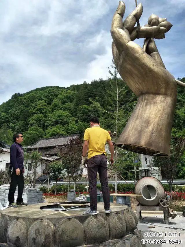 大型佛手雕塑 鍛造發光觀音手雕塑 房地產雕塑 大型佛手雕塑 鍛造發光觀音手雕塑 房地產雕塑