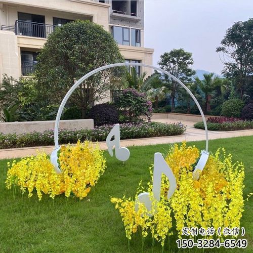 公園耳麥雕塑 創意企業耳機雕塑 美陳音樂雕塑 公園耳麥雕塑 創意企業耳機雕塑 美陳音樂雕塑
