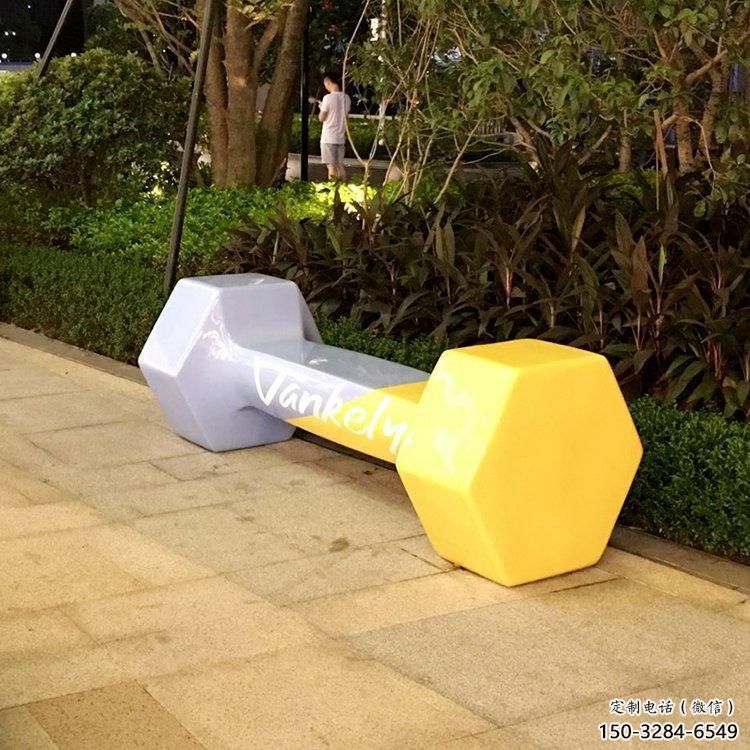 彩繪啞鈴雕塑廠家 景觀景觀雕塑 街頭體育雕塑 彩繪啞鈴雕塑廠家 景觀景觀雕塑 街頭體育雕塑