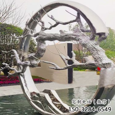 草地花環雕塑 現代校園雕塑 大型環形雕塑 草地花環雕塑 現代校園雕塑 大型環形雕塑