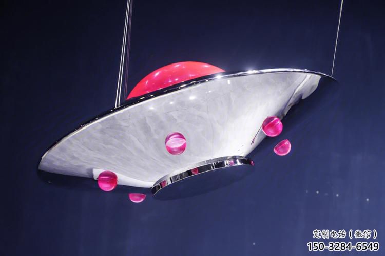 抽象飛碟雕塑 啞光飛船雕塑 室內宇宙雕塑 抽象飛碟雕塑 啞光飛船雕塑 室內宇宙雕塑