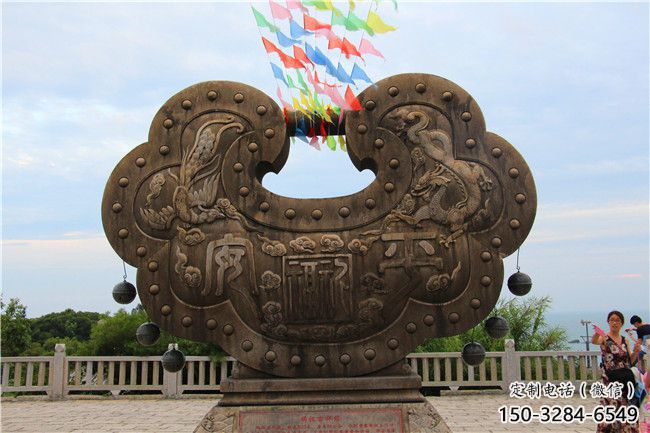 幾何鎖子雕塑 發光公園雕塑 大門口同心鎖雕塑 幾何鎖子雕塑 發光公園雕塑 大門口同心鎖雕塑
