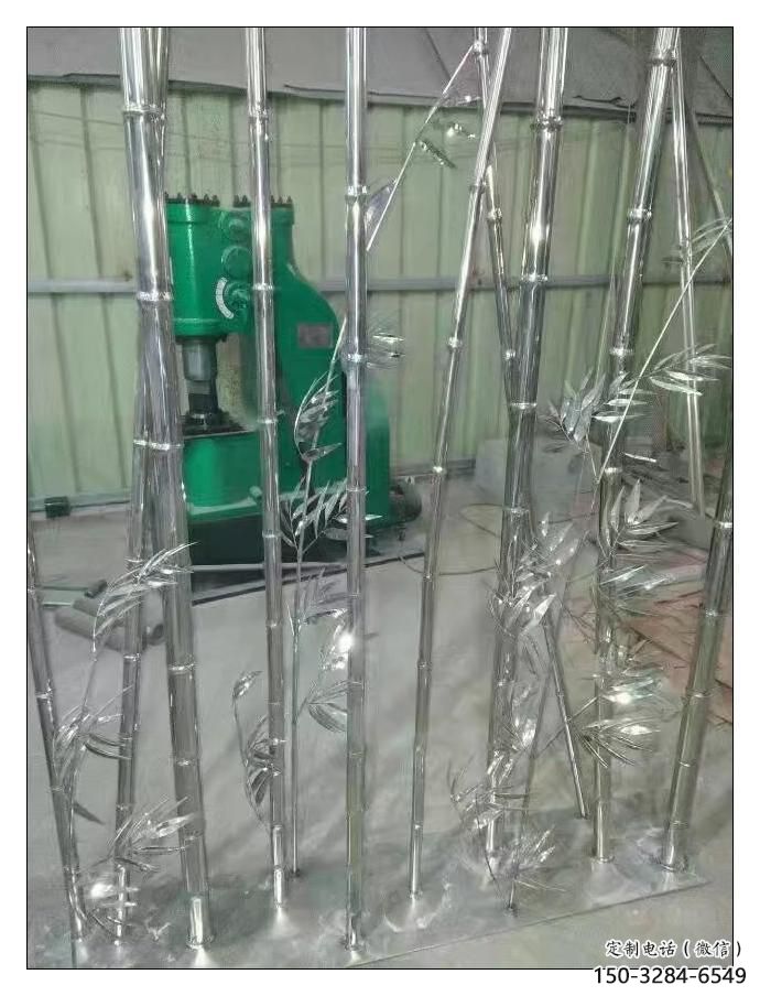 竹葉雕塑 歐式步行街竹類雕塑 大型商場植物雕塑 竹葉雕塑 歐式步行街竹類雕塑 大型商場植物雕塑