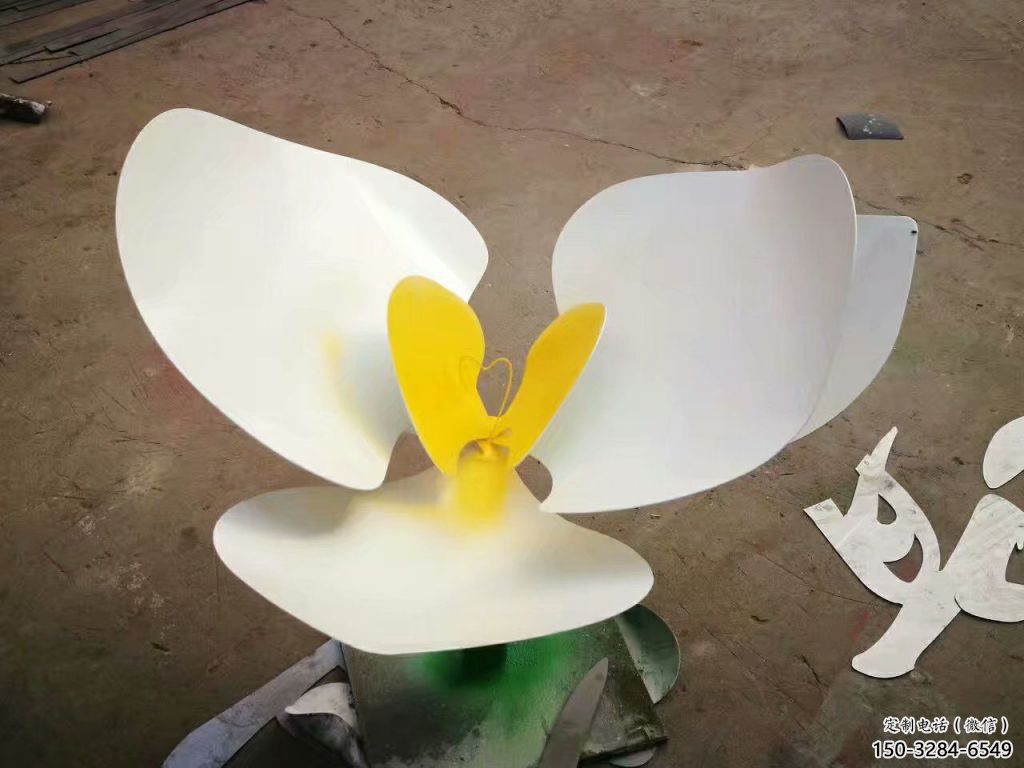 仿真蘭花雕塑 異形噴水玉蘭花雕塑 花卉雕塑 仿真蘭花雕塑 異形噴水玉蘭花雕塑 花卉雕塑