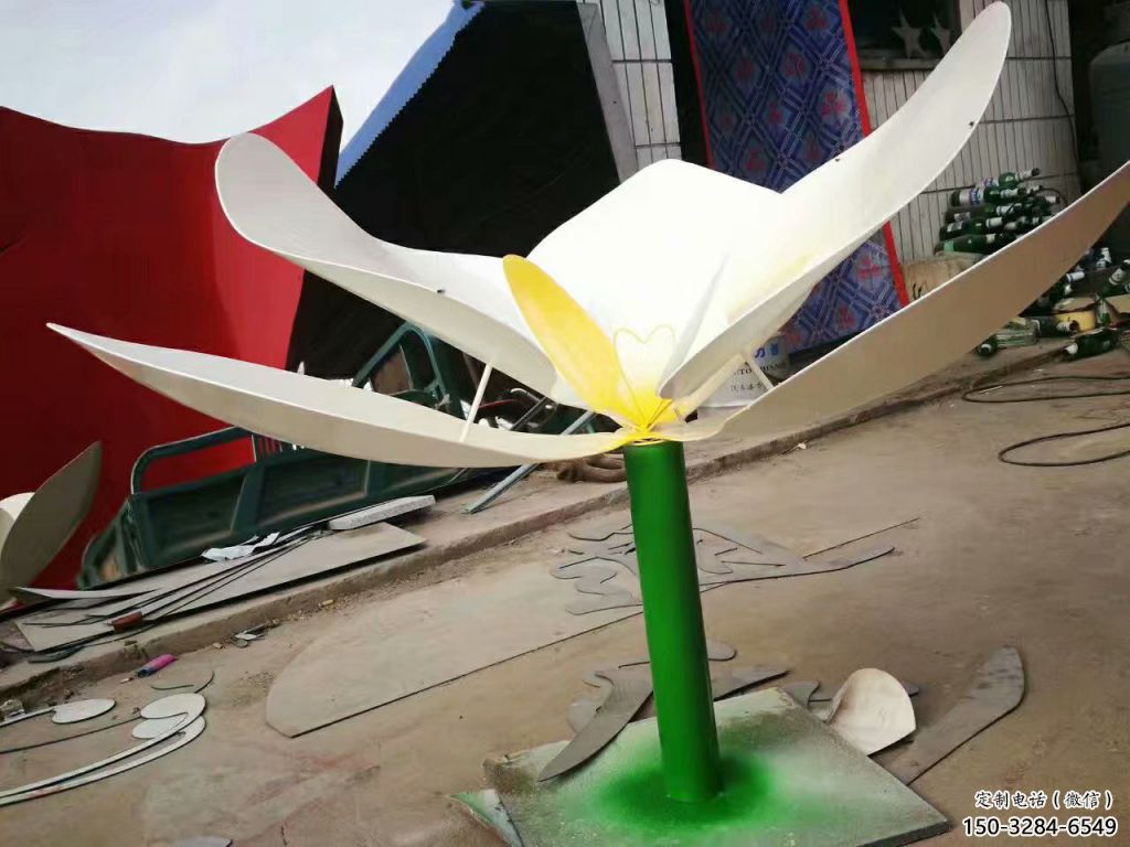 拉絲蘭花雕塑 鏤空創意雕塑 別墅區雕塑 拉絲蘭花雕塑 鏤空創意雕塑 別墅區雕塑