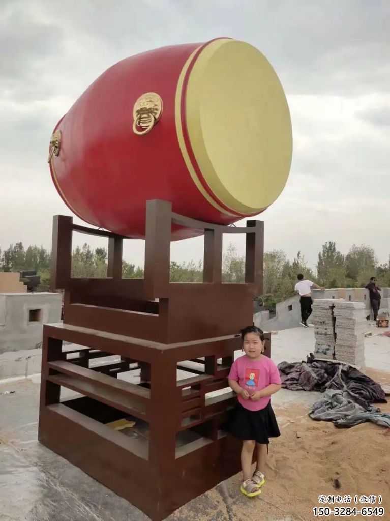 異形戰鼓雕塑 現代校園民族雕塑 校園喜慶雕塑 異形戰鼓雕塑 現代校園民族雕塑 校園喜慶雕塑