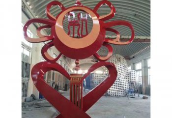 拉絲戰(zhàn)鼓雕塑 鏤空創(chuàng)意民族雕塑 別墅區(qū)民族雕塑