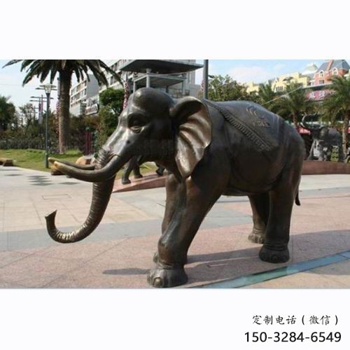 大象雕塑供應，城市裝飾，銅大象雕塑優選