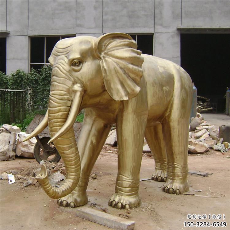 主題大象雕塑選用，鑄造藝術，黃銅大象雕塑展品