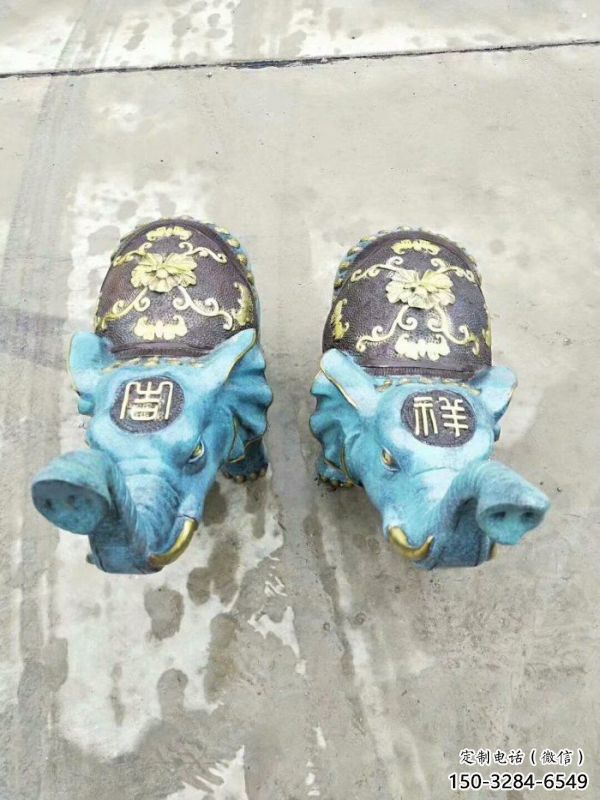金屬大象景觀雕塑批發,街頭藝術,彩繪大象雕塑展品 金屬大象景觀雕塑批發,街頭藝術,彩繪大象雕塑展品