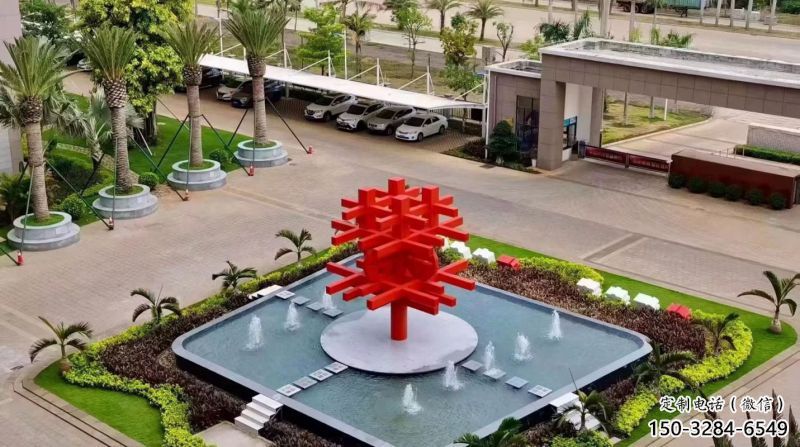 燈光中國結雕塑 燈光中國結雕塑
