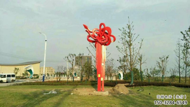 政府中國結雕塑 政府中國結雕塑