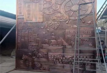 金屬浮雕批發(fā)廠家，街頭藝術，公園浮雕廠家展品