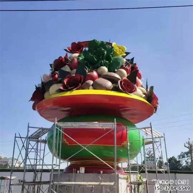 果籃雕塑精選,美陳雕塑,鍛鋼不銹鋼果籃雕塑通用 果籃雕塑精選,美陳雕塑,鍛鋼不銹鋼果籃雕塑通用