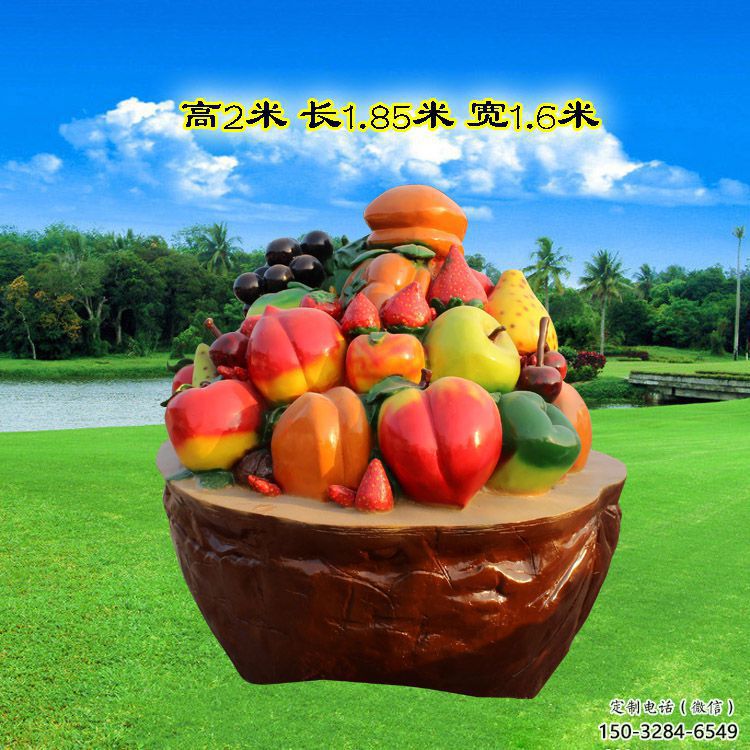 景觀果籃雕塑擺件定制,市標(biāo)雕塑,香蕉果籃雕塑 景觀果籃雕塑擺件定制,市標(biāo)雕塑,香蕉果籃雕塑