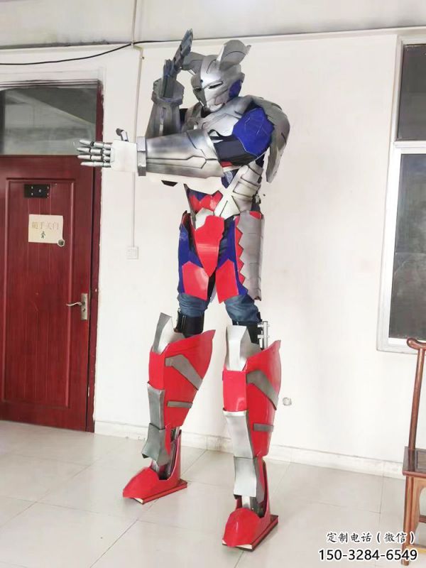 機甲奧特曼機器人雕塑