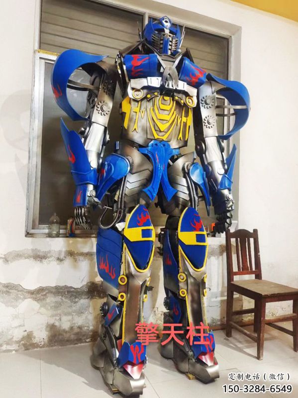 可穿戴機甲擎天柱雕塑 可穿戴機甲擎天柱雕塑