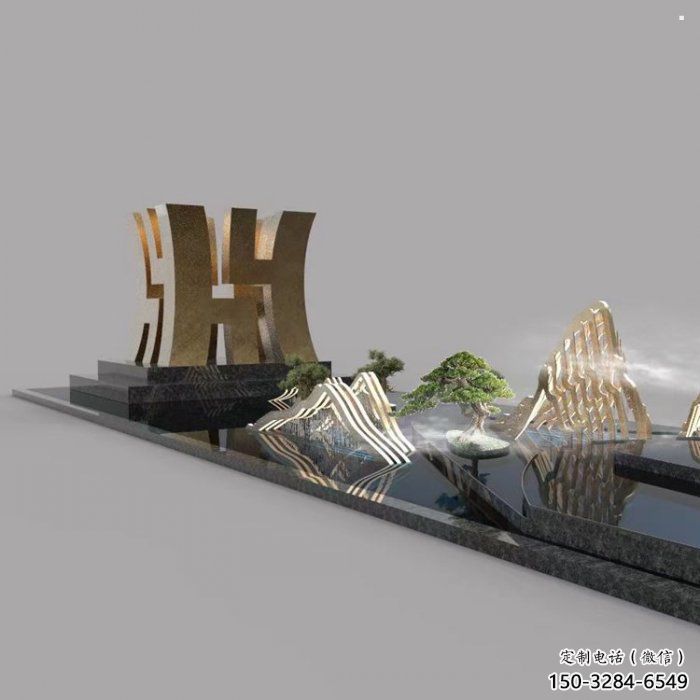 甲骨文字地標(biāo)建筑雕塑 甲骨文字地標(biāo)建筑雕塑