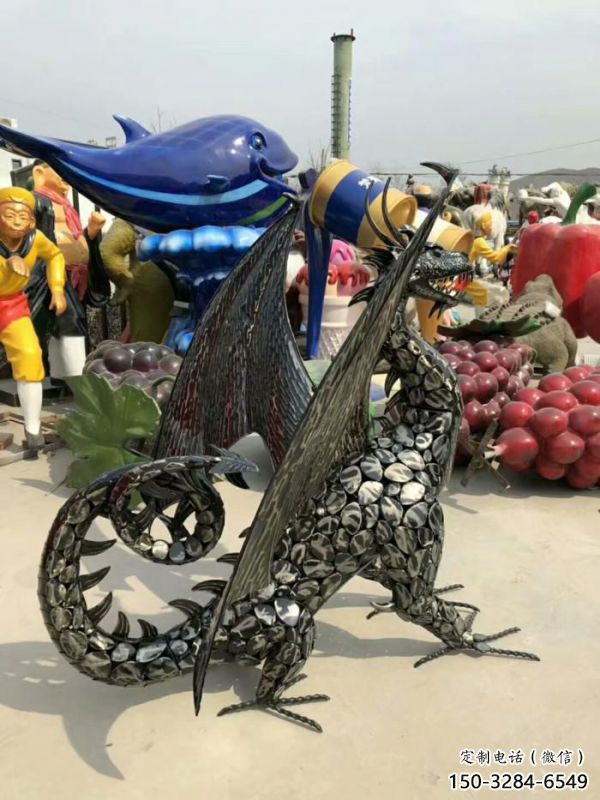鐵藝恐龍雕塑制造商,室外軟裝,鐵藝恐龍雕塑制作 鐵藝恐龍雕塑制造商,室外軟裝,鐵藝恐龍雕塑制作