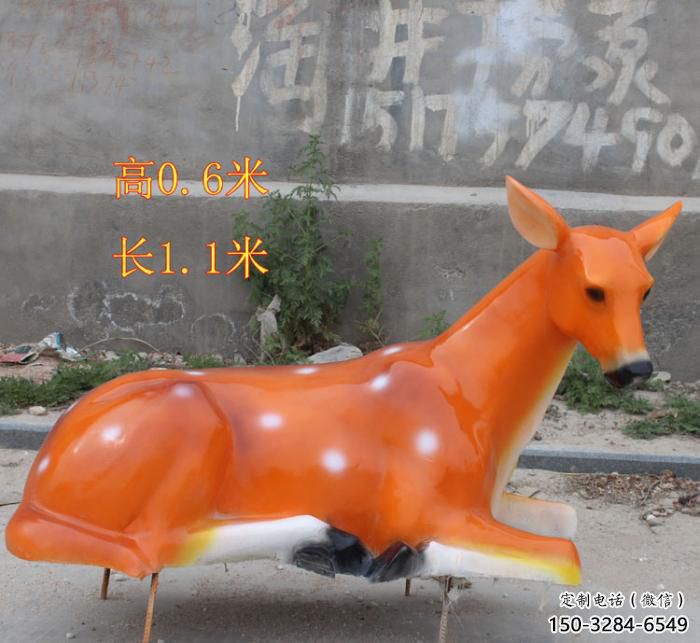 彩繪小鹿雕塑,彩繪工藝,玻璃鋼動物雕塑廠家 彩繪小鹿雕塑,彩繪工藝,玻璃鋼動物雕塑廠家